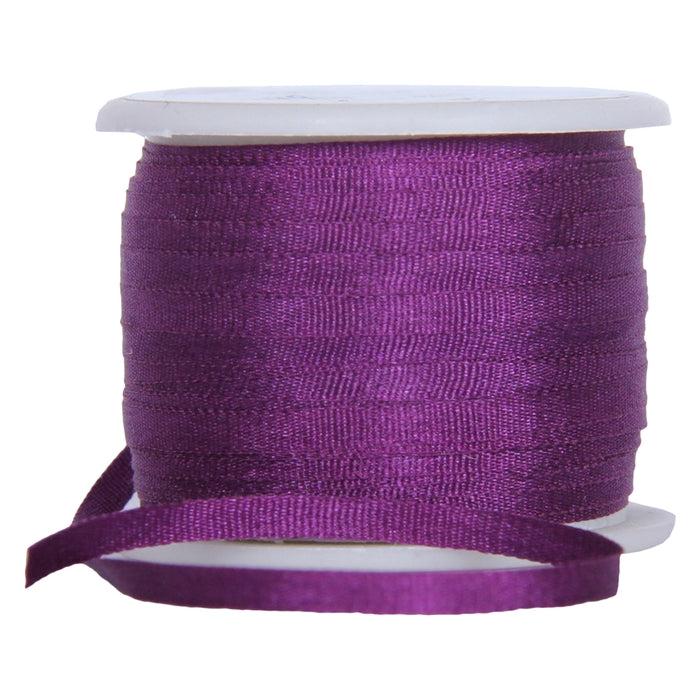 purple silk ribbon