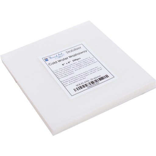 Embroidery Stabilizer Backing - Regular Tearaway- 4x8 250 Precut