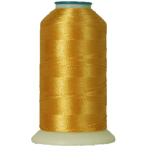 Machine Embroidery Thread - 220 Colors - Old Gold - 1000 Meters —