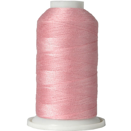 1skein Polyester Yarn, Solid Color Pink Thread For Sewing