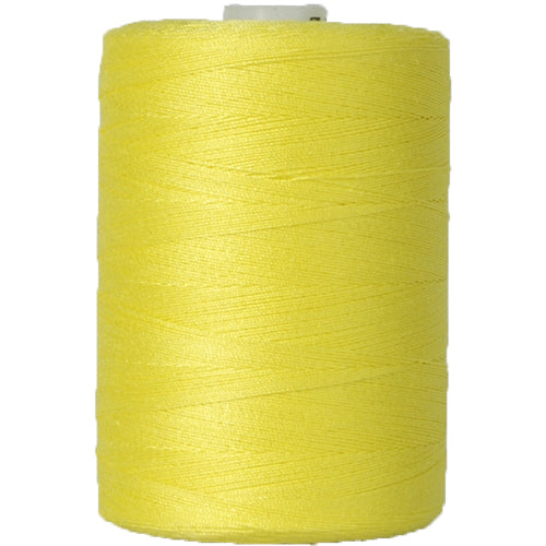 Threadart 100% Cotton Thread | Color WHITE | For Quilting, Sewing, and  Serging | 1000M Spools 50/3 Weight | 50 Colors Available