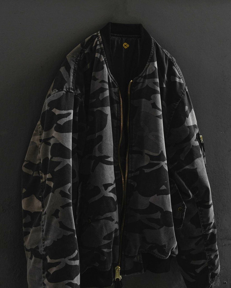 GAKKIN NUBIAN HANABATSU CAMO MA1 JACKET alpha-omegainc.com