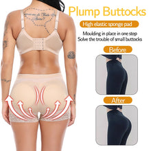 Load image into Gallery viewer, BOOTY BOOSTERS ~ Booty Boosting Boyshorts -Invisible Padded Shapewear - Juicy-Junk.com Enhance it. -with Leggings.