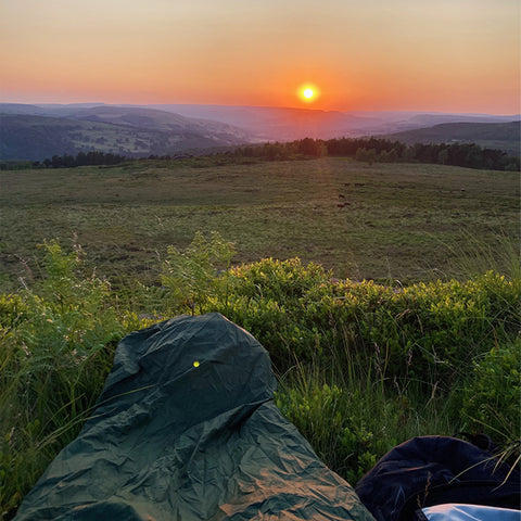 Bivvy Sunset