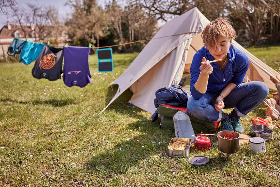 organic cotton a-frame tent