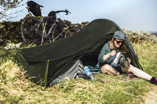 Aeronaut 1 inflatable bikepacking tent