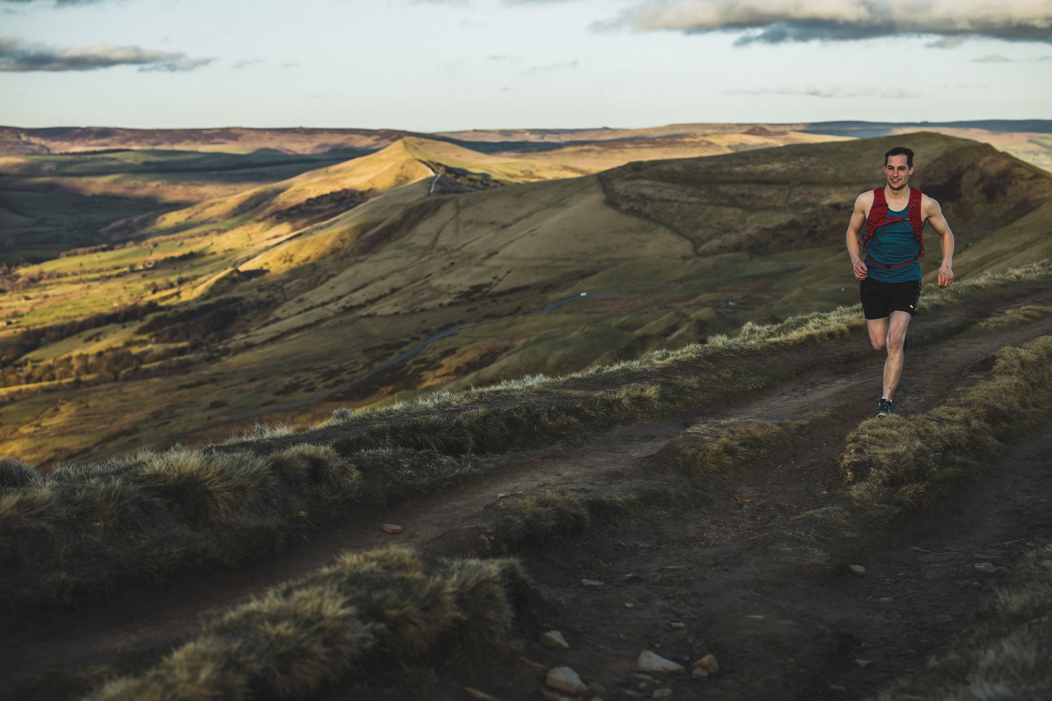 Trail running in the Peak District