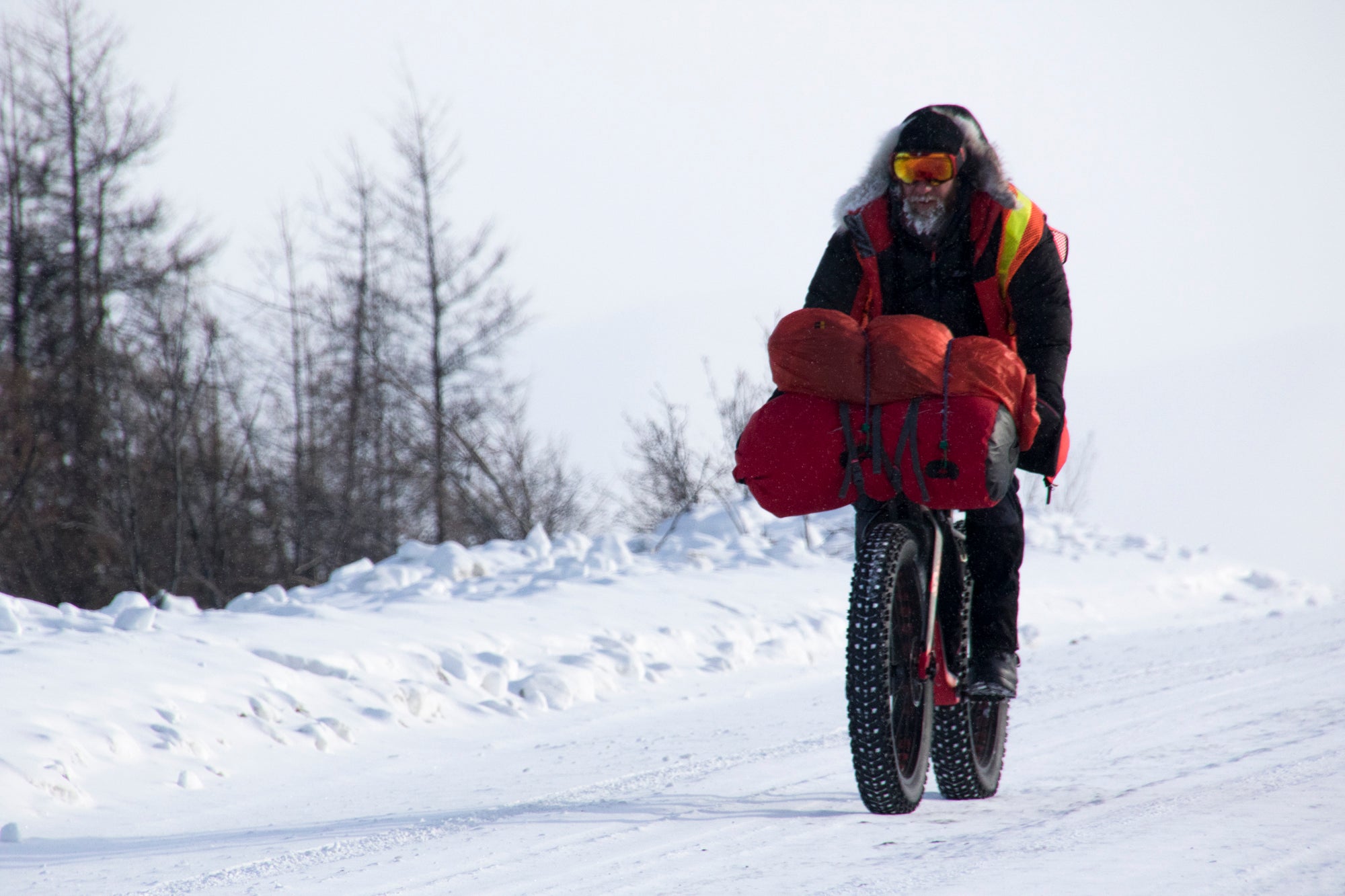 Bikepacking on a fat bike in the Yukon