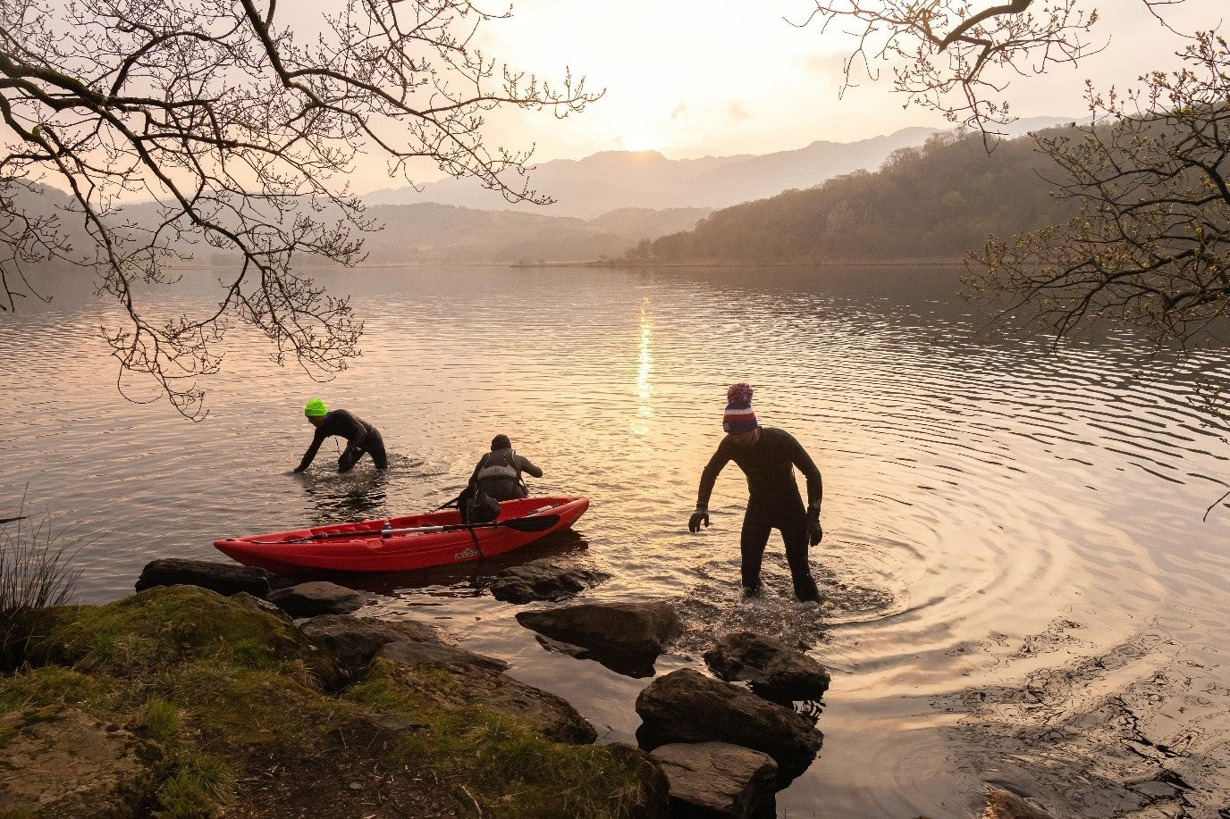 climbing out of llyn dinas