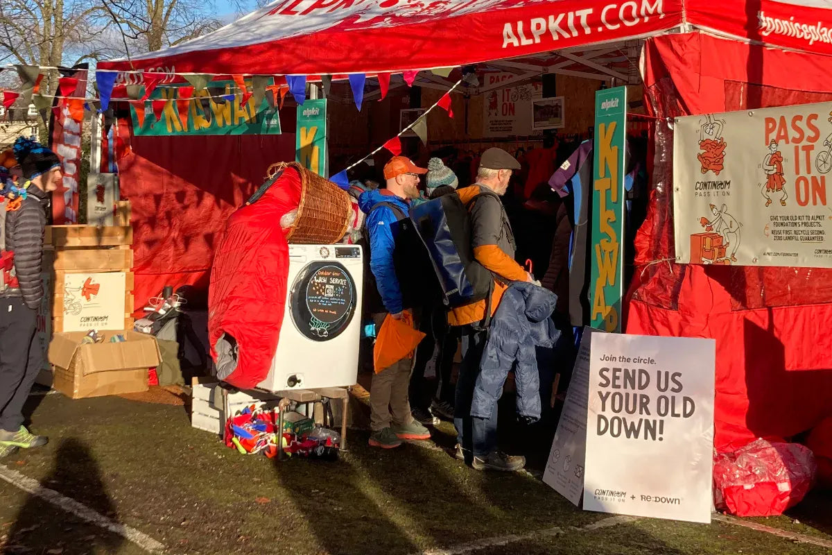 Alpkit kit swap at the Kendal Film Festival