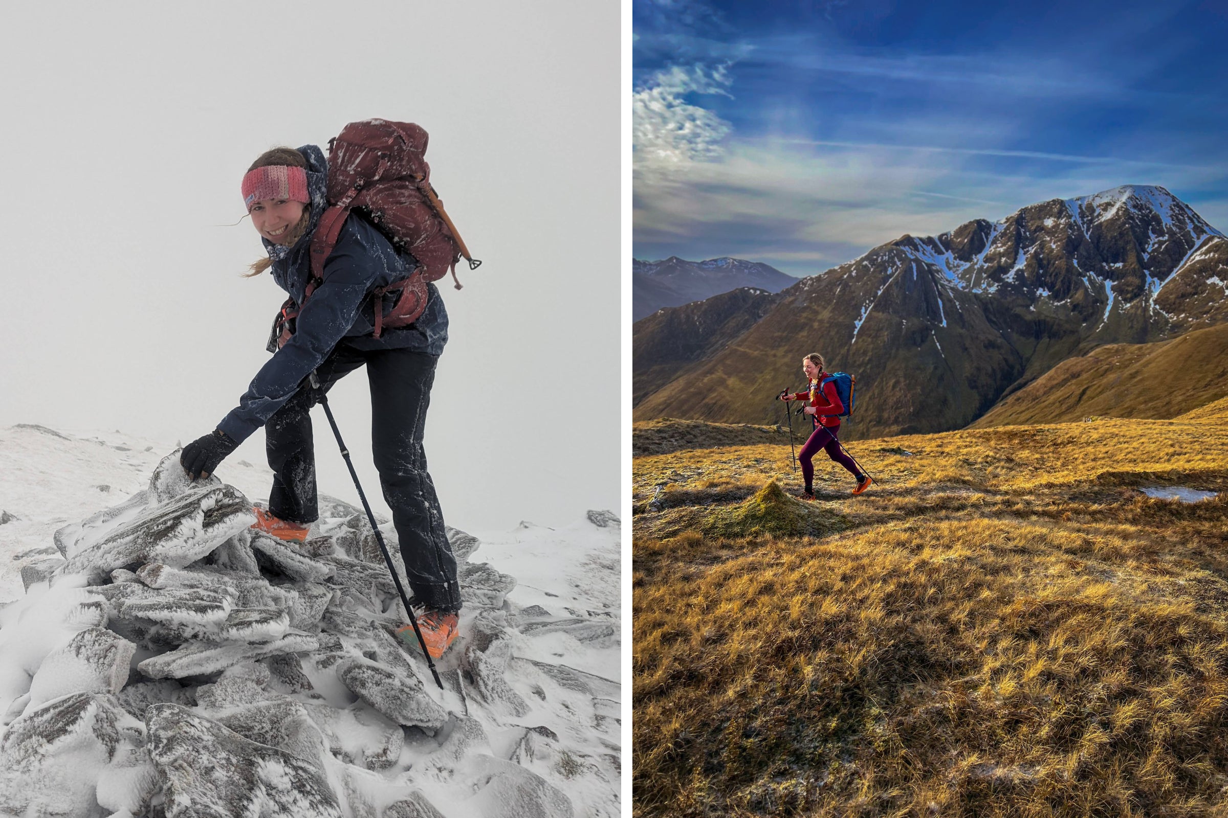 Anna Wells Scottish winter Munro challenge