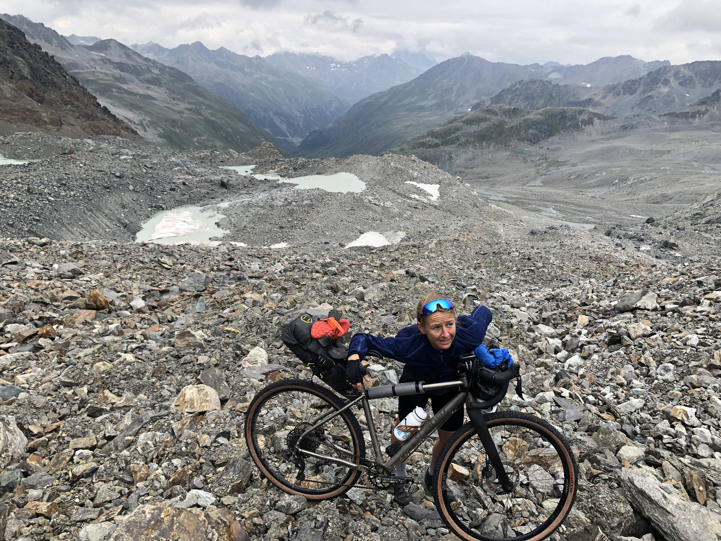 Emma Pooley on an exploratory gravel ride