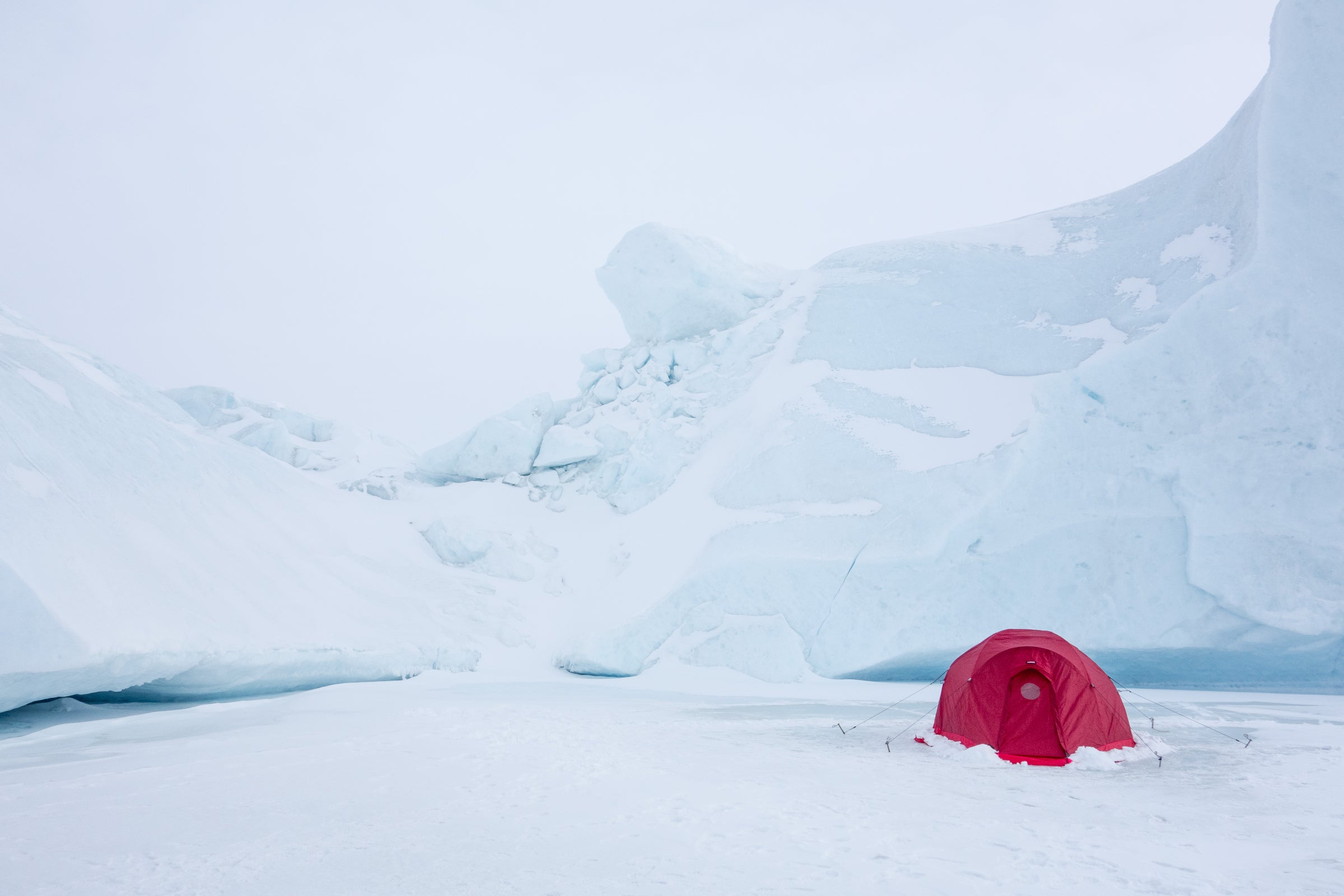 A really cold camp