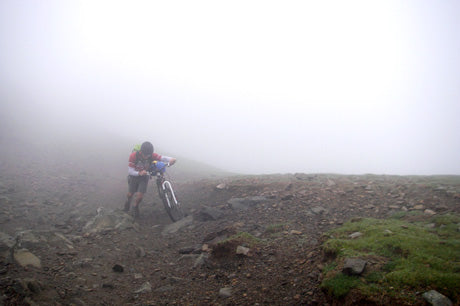 Hike-a-biking in Snowdonia