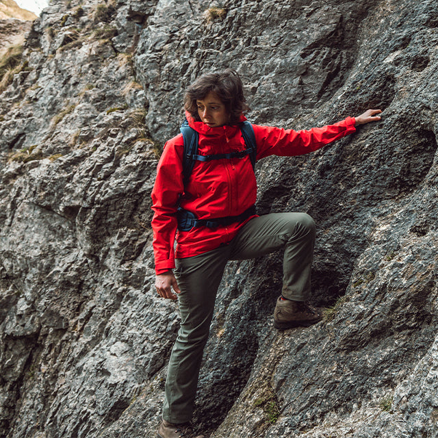 PFC-free mountaineering jacket