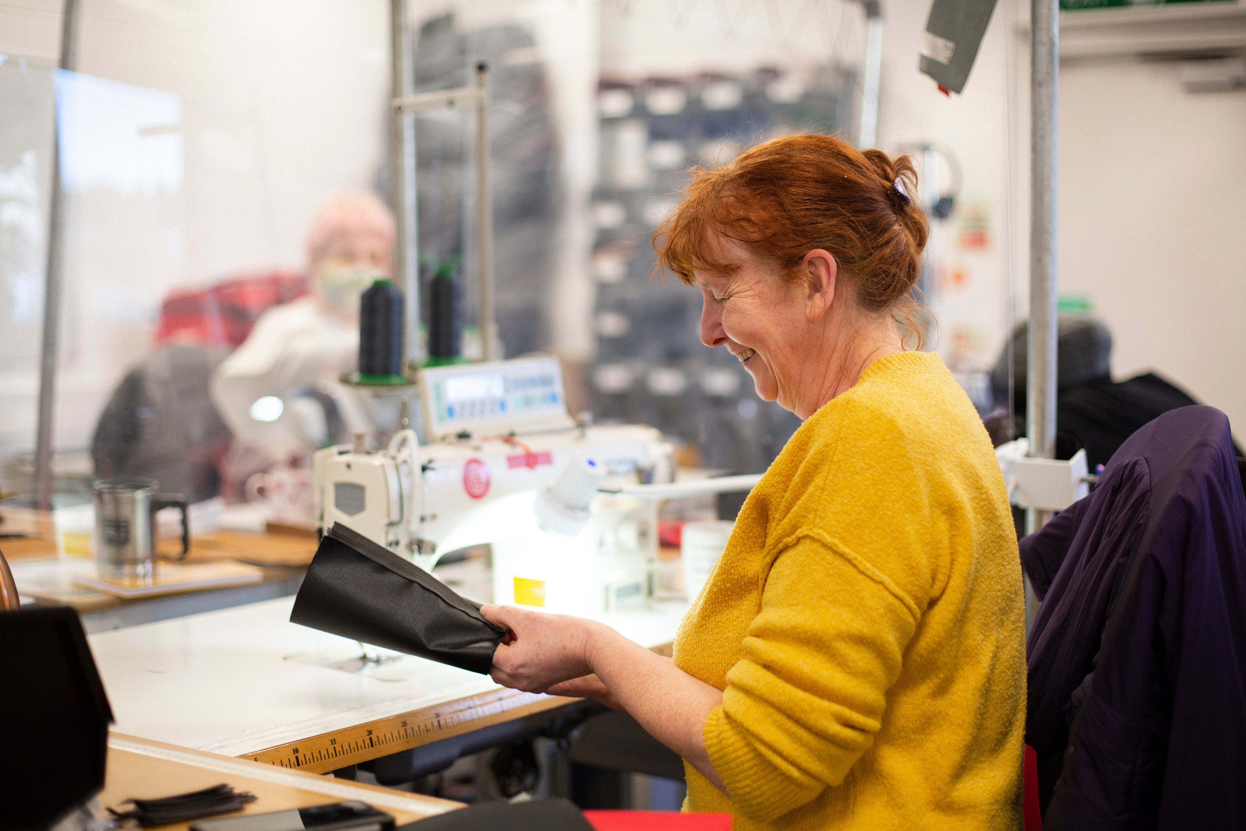 Sewing bike luggage in Britain