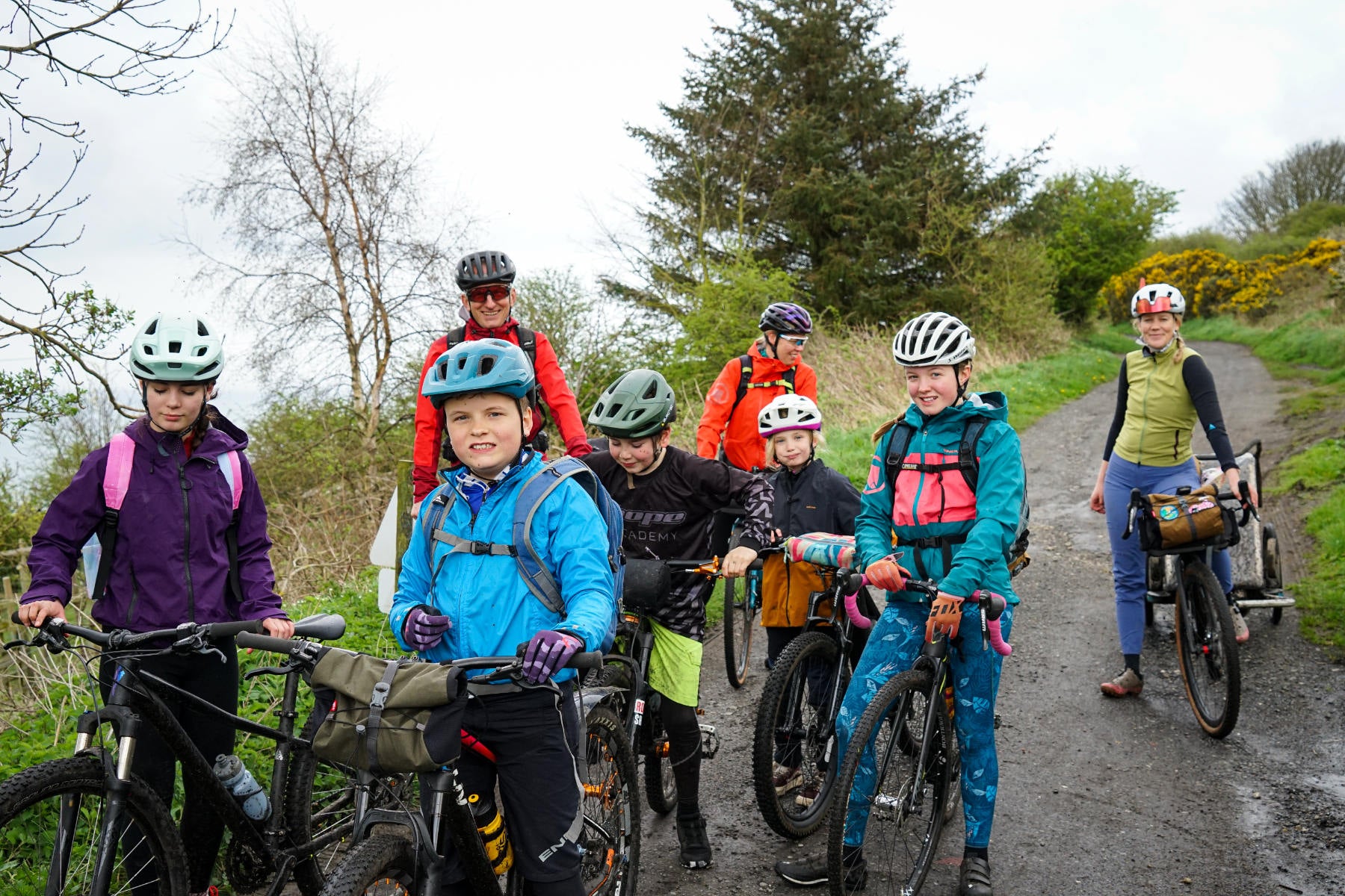 Easter family cycle touring on the Yorkshire Coastal Cycle Route