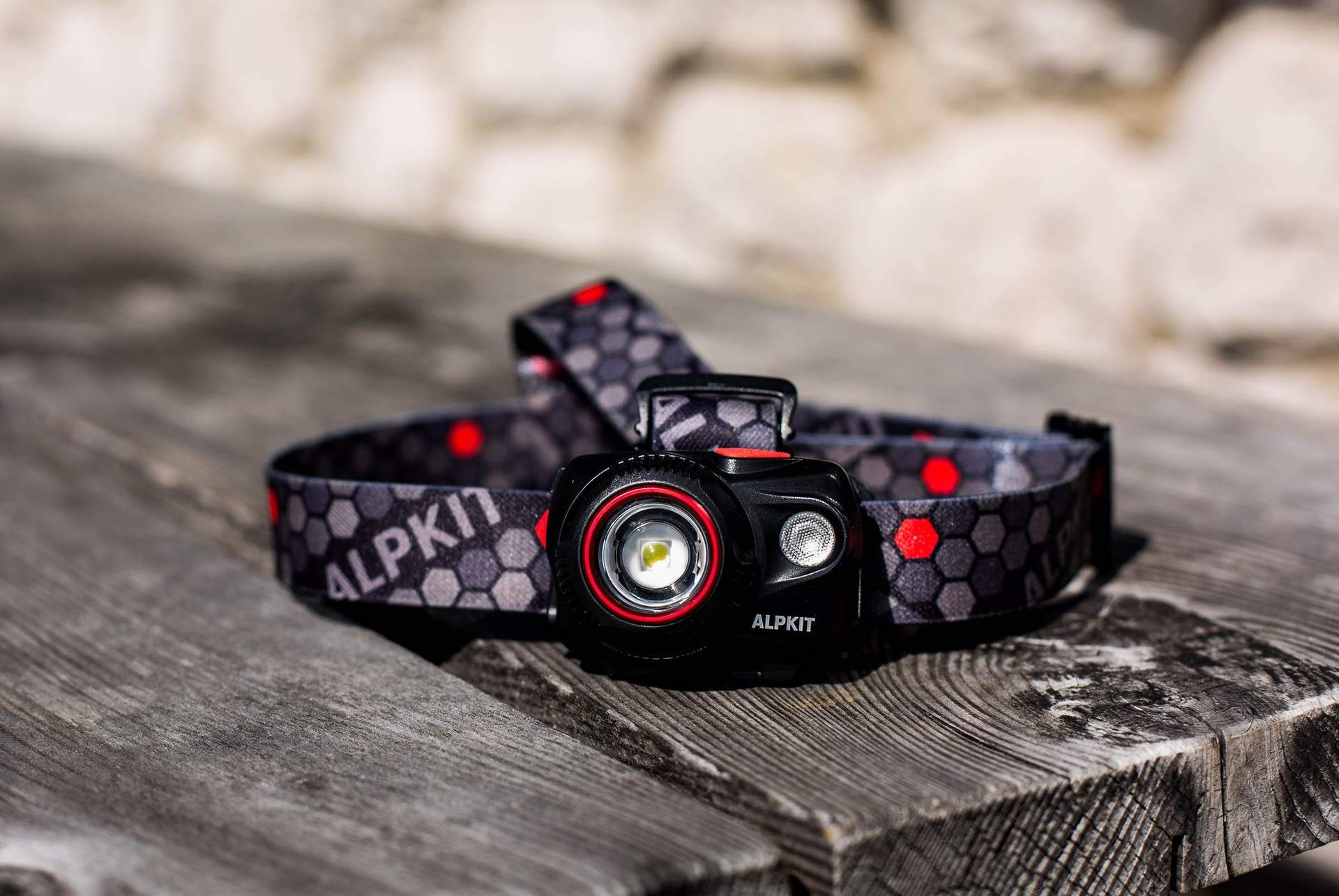 Qark super bright rechargeable head torch