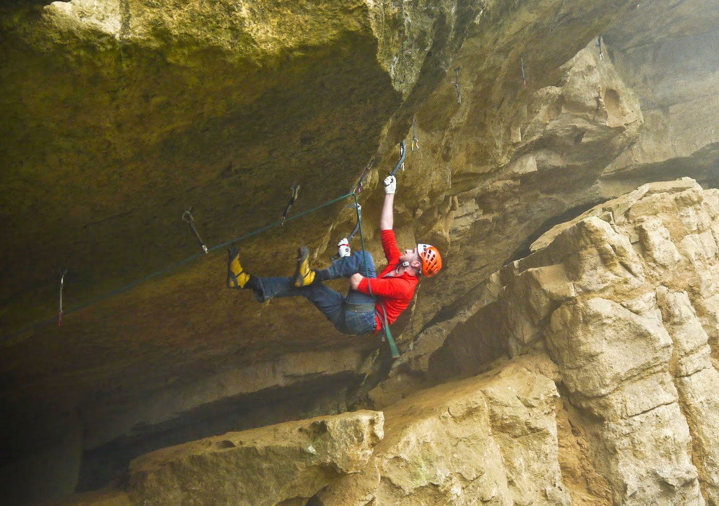 Climbing at White Goods