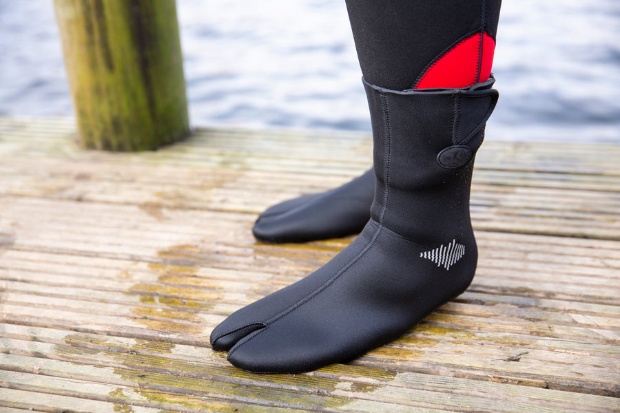Outdoor swimming neoprene boots