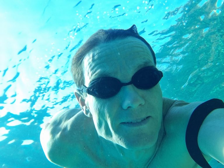 simon griffiths swimming underwater