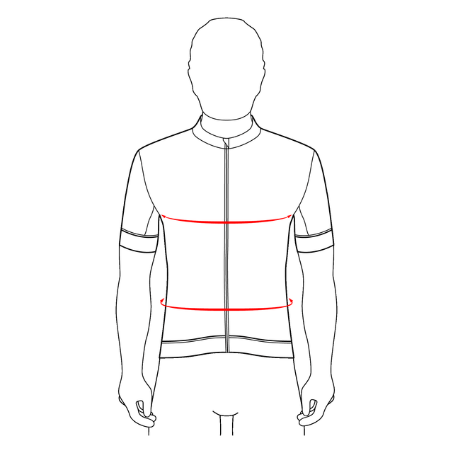 Size Guide - Cycle Tops Mens