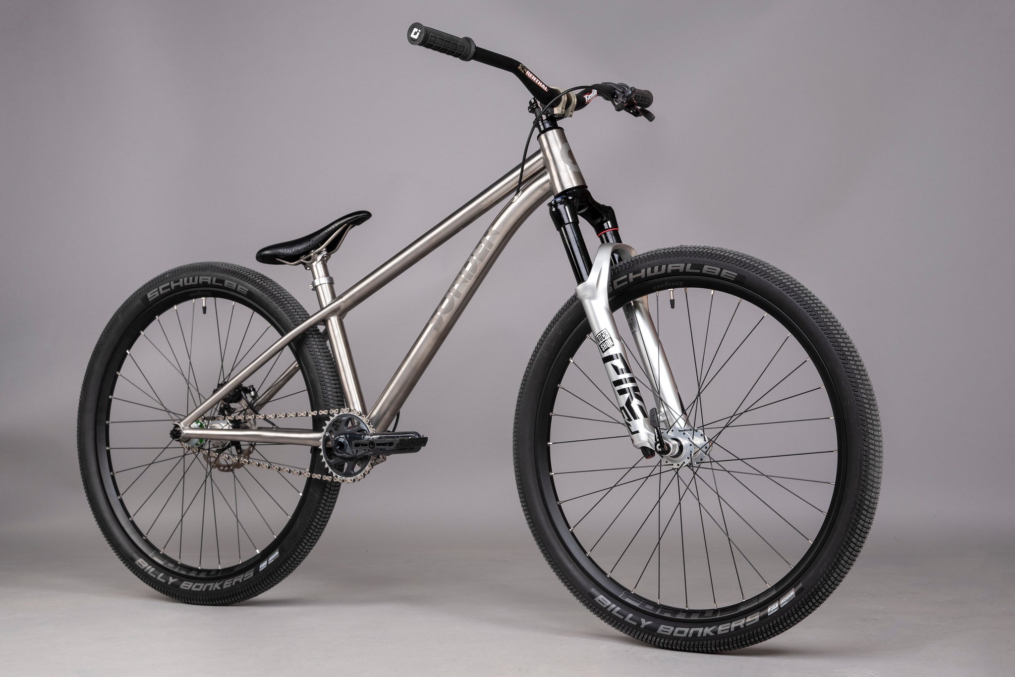 Custom Sonder titanium jump bike