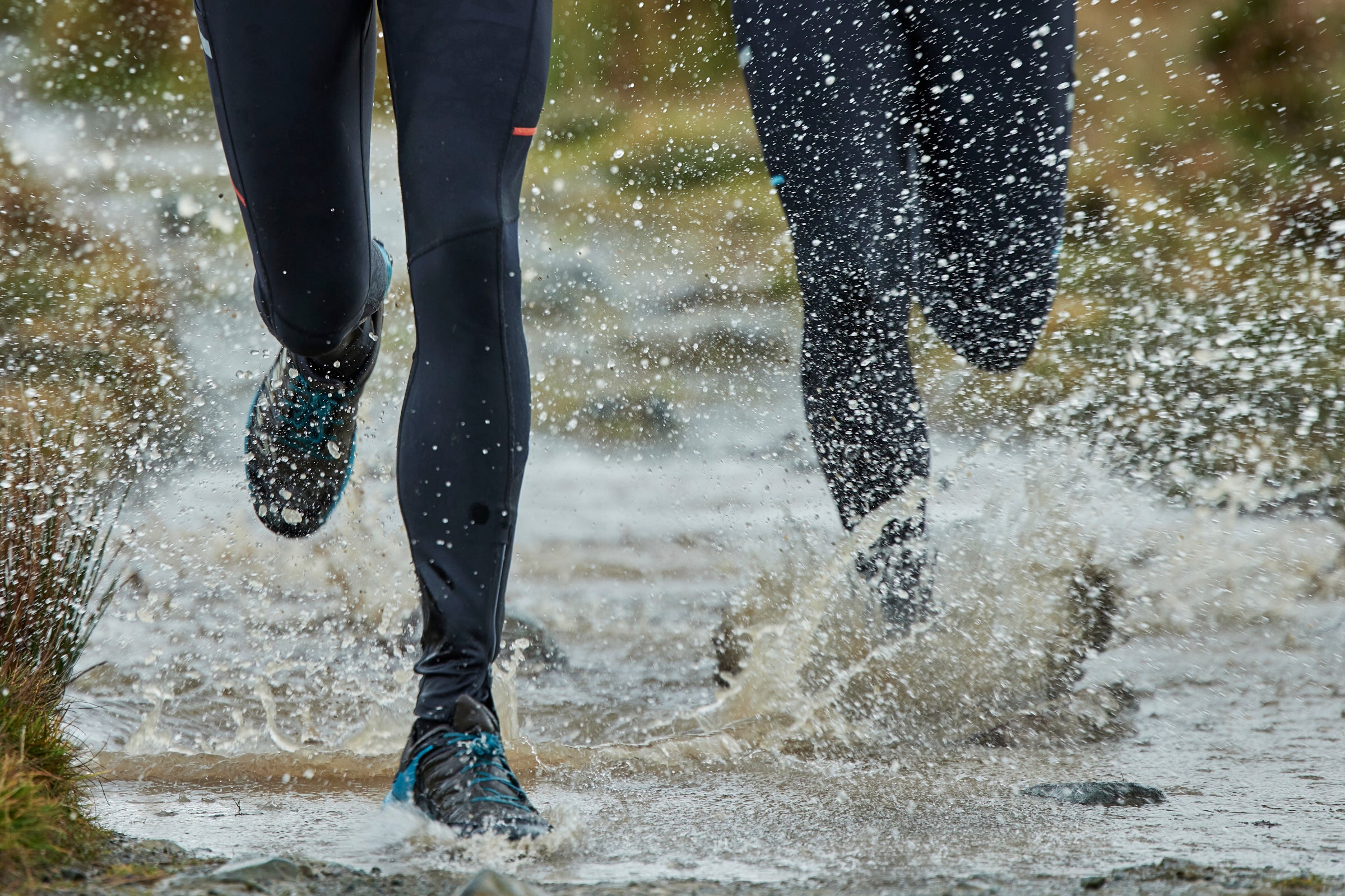 Trail running footwear