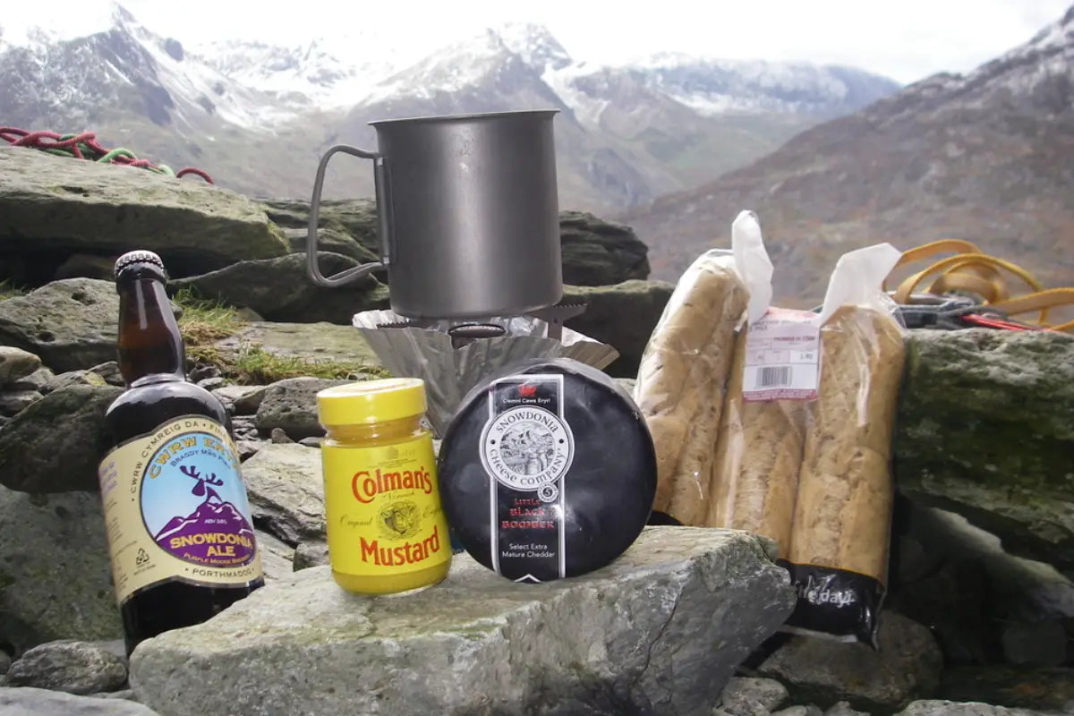 Ingredients for a winter fondue