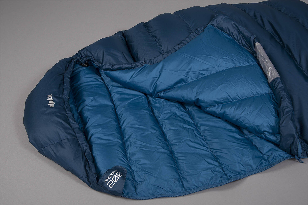 PipeDream 200 | Ultralight 2-Season Down Sleeping Bag | Alpkit