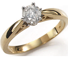 R&V Romance Victory Ring Prong Setting