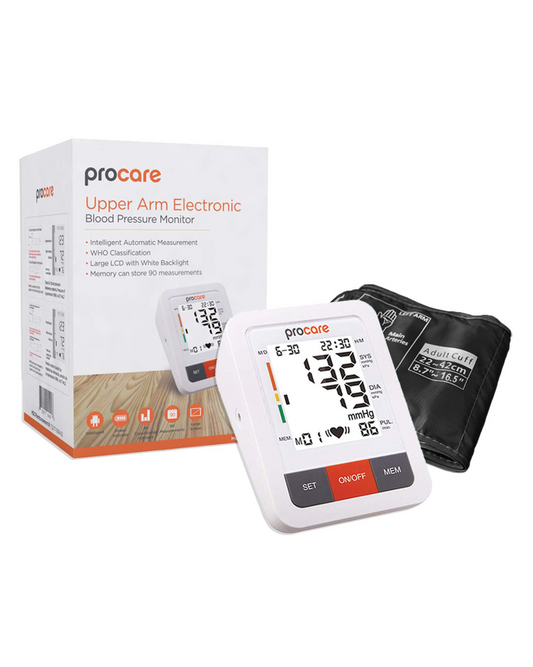 Procare Upper Arm Blood Pressure Monitor with Extra Large Cuff