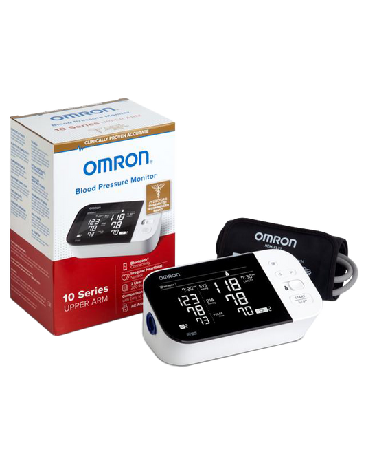 OMRON 3 Series Wrist Blood Pressure Monitor (BP6100); 60-Reading Memory  with Irregular Heartbeat Detection