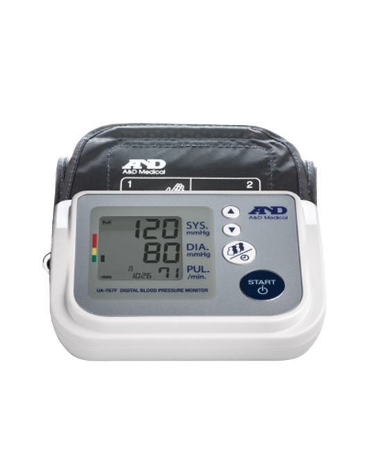  A&D Medical Premium Small Cuff Upper Arm Blood Pressure Machine  (6.3-9.4/ 16-24 cm Range) Home BP Monitor, One-Click Operation, Irregular  Heartbeat Detection, Easy to Read LCD Display BP Machine : Everything