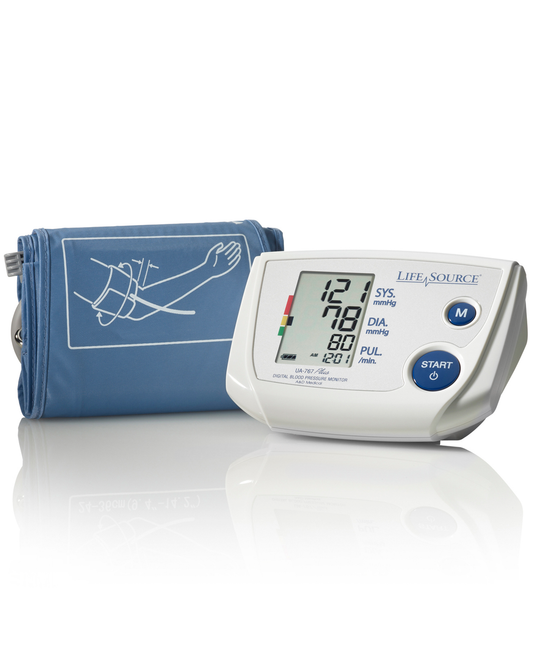 CMS-08A Professional Blood Pressure Monitor Upgraded Cuff and Free Extended  Tubing