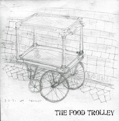 Victorian Food Trolley