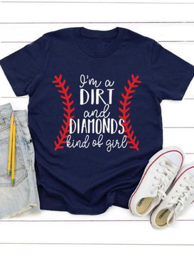 Dirt and Diamonds Kids Tee