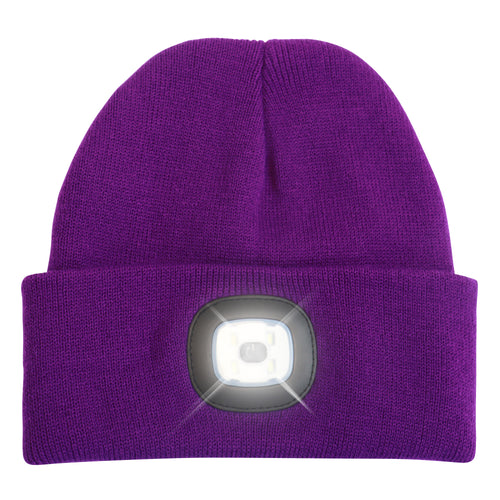 headlightz rechargeable led beanie