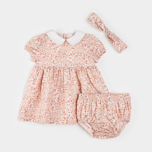In Bloom Poplin 3pc Dress Set - The Piccolina Shop