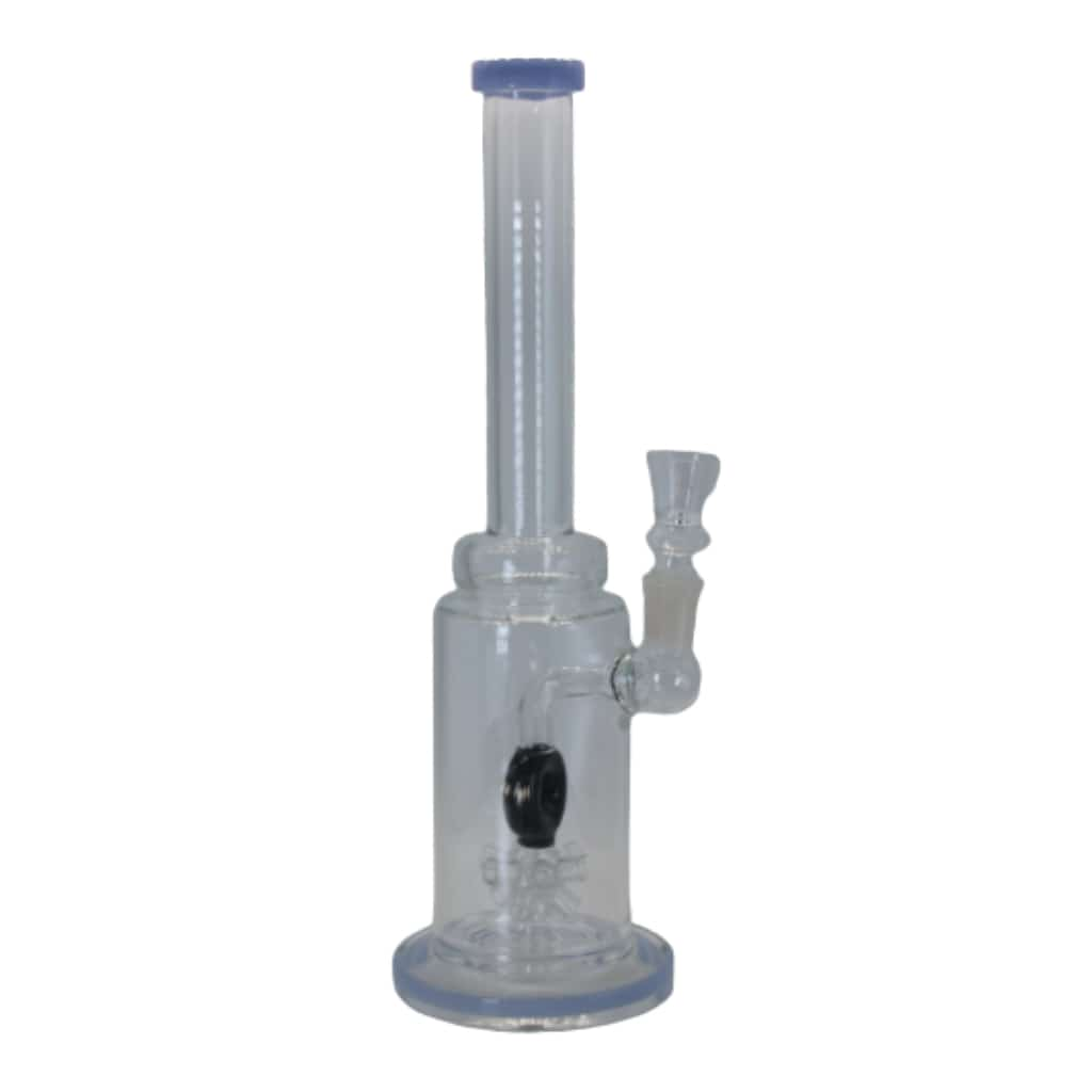 18.5 Recycler Style Donut Percolator Glass Water Pipe — Smokerolla®