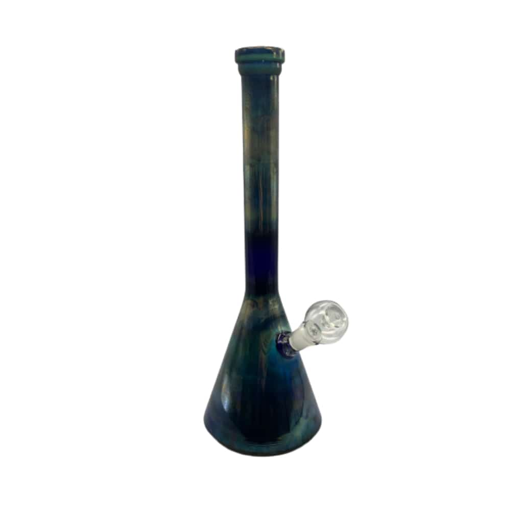 12 Glycerine Filled Inline Glass Water Pipe