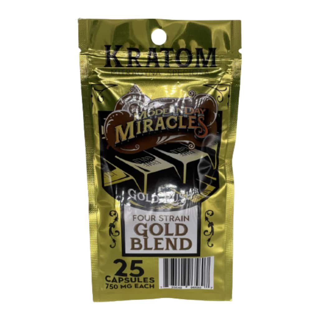 Modern Day Miracles Cherry Bomb Red Blend Kratom Capsules