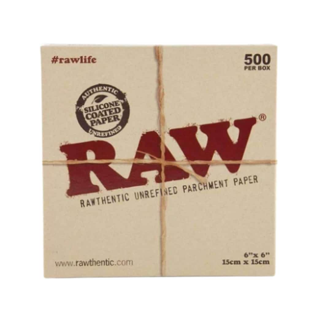 RAW Parchment Squares 5'' x 5'' - BC Smoke Shop