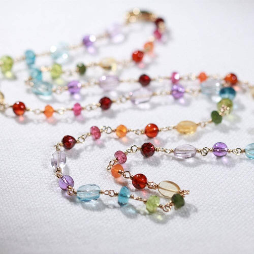 Gemstone Necklaces Collection - Delicate Beaded