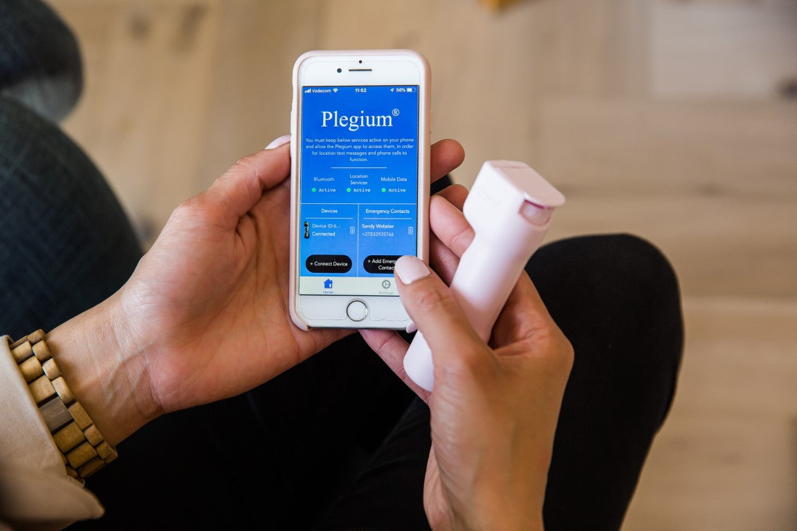 Plegium® Smart Pepper Spray App