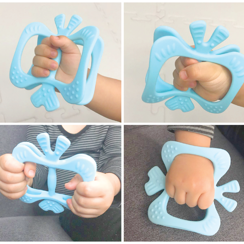 Mama's TEM NaBi Monster Premium Teether + Bunny Case | The Nest Attachment Parenting Hub