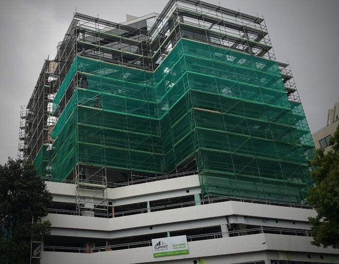 North Shore Scaffolding Project at Hopetoun Residences