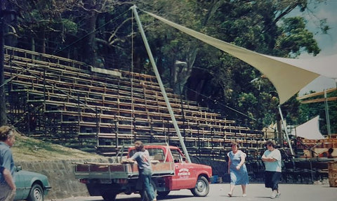 North Shore Scaffolding - Pop Visit 1986