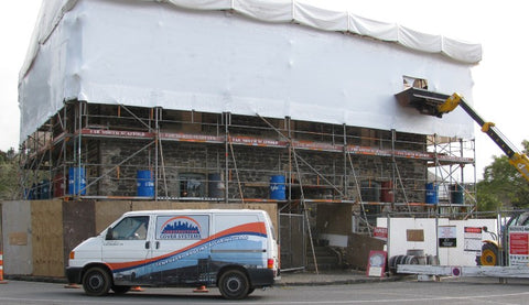 North Shore Scaffolding Projects: The Stone Store restoration at Kerikeri Mission Station