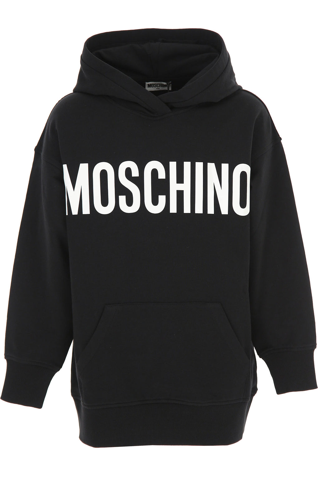 MOSCHINO Black Oversized Hoodie 